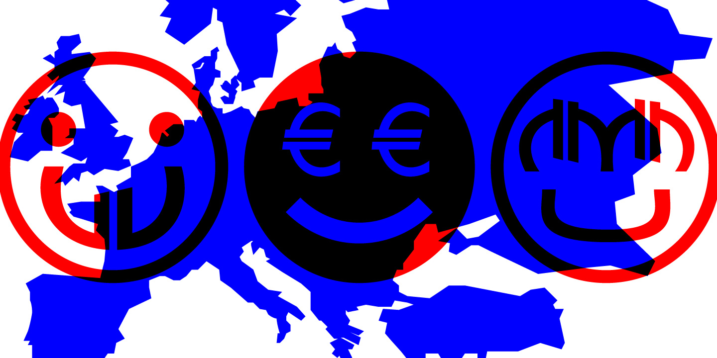 Пример шрифта Euro Icon Kit Symbols #2